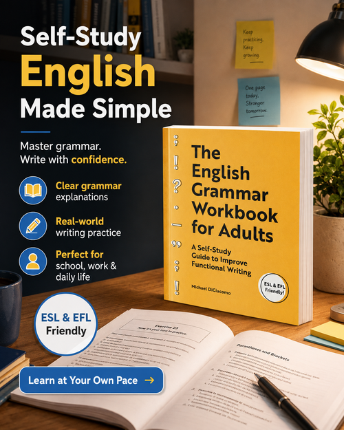English Grammar Workbook
