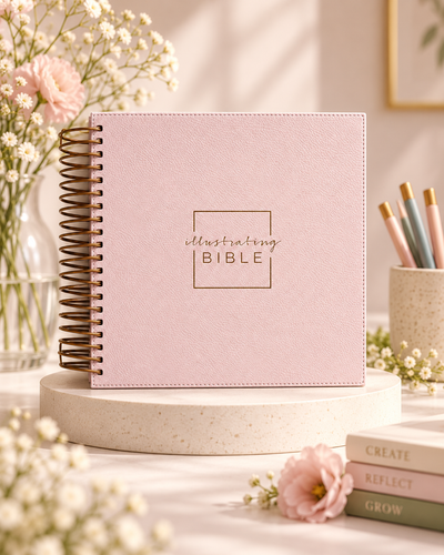 E-book - Illustrating Bible NIV - Spiral-bound Illustrating Bible, Draw, Write, and Reflect Your Way Through Scripture