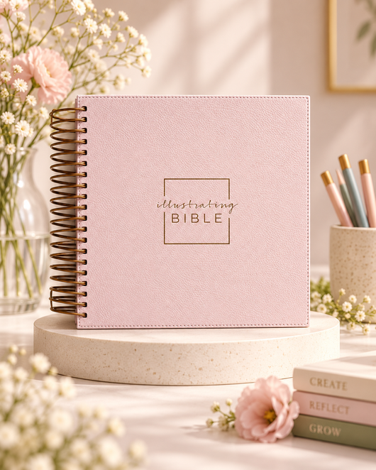 E-book - Illustrating Bible NIV - Spiral-bound Illustrating Bible, Draw, Write, and Reflect Your Way Through Scripture
